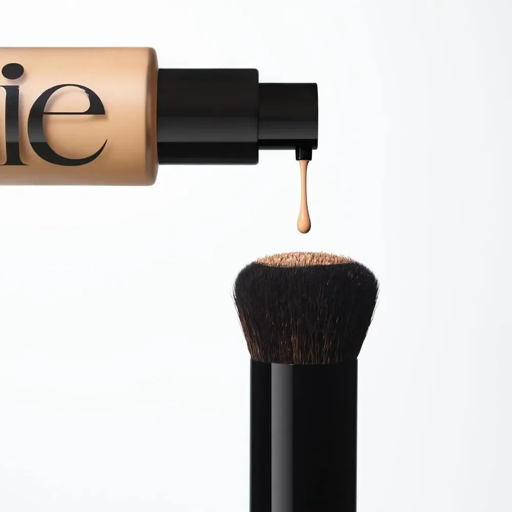 Saie 1 The Base Foundation Ultra-Soft Makeup Brush With Synthetic Bristles